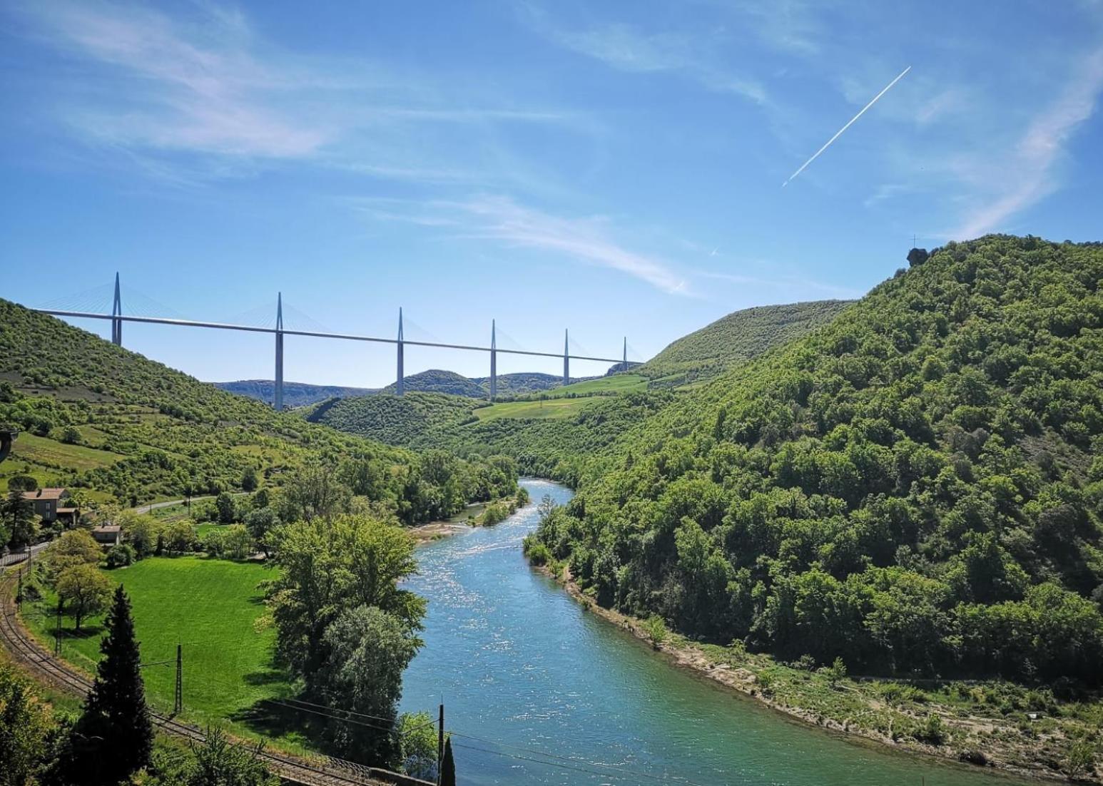 Le Mas Rolland, Piscine Chauffee & Spa - Millau - Gorges Du Tarn 孔佩尔 外观 照片