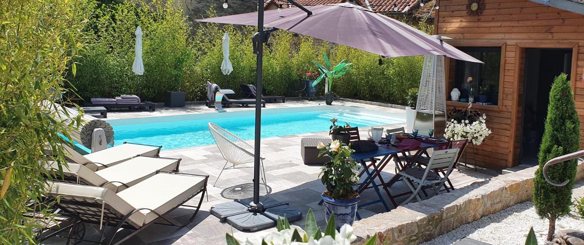Le Mas Rolland, Piscine Chauffee & Spa - Millau - Gorges Du Tarn 孔佩尔 外观 照片